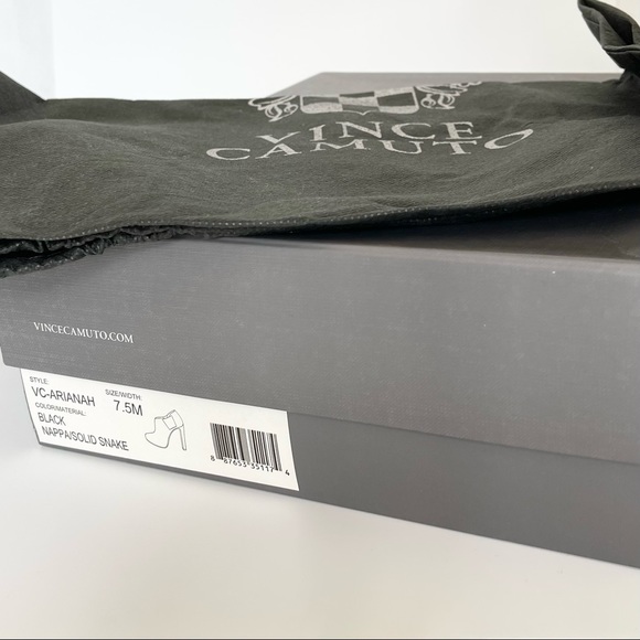 Vince Camuto Leather Booties Ankle Boots - Picture 11 of 11